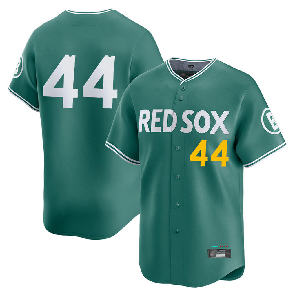 Arlishia B.Red Sox #44 Aroldis Chapman Player Green City Connect Limited Home Game Stitched Jerseys