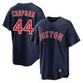 Arlishia B.Red Sox #44 Aroldis Chapman Player Navy Home Game Stitched Jerseys