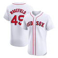 Arlishia B.Red Sox #49 Tim Wakefield Player White Limited Elite Home Game Stitched Jerseys