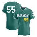 Arlishia B.Red Sox #55 Ranger Su¨¢rez Player Green City Connect Limited Elite Home Game Stitched Jerseys