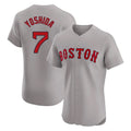 Arlishia B.Red Sox #7 Masataka Yoshida Player Gray Road Limited Elite Home Game Stitched Jersey