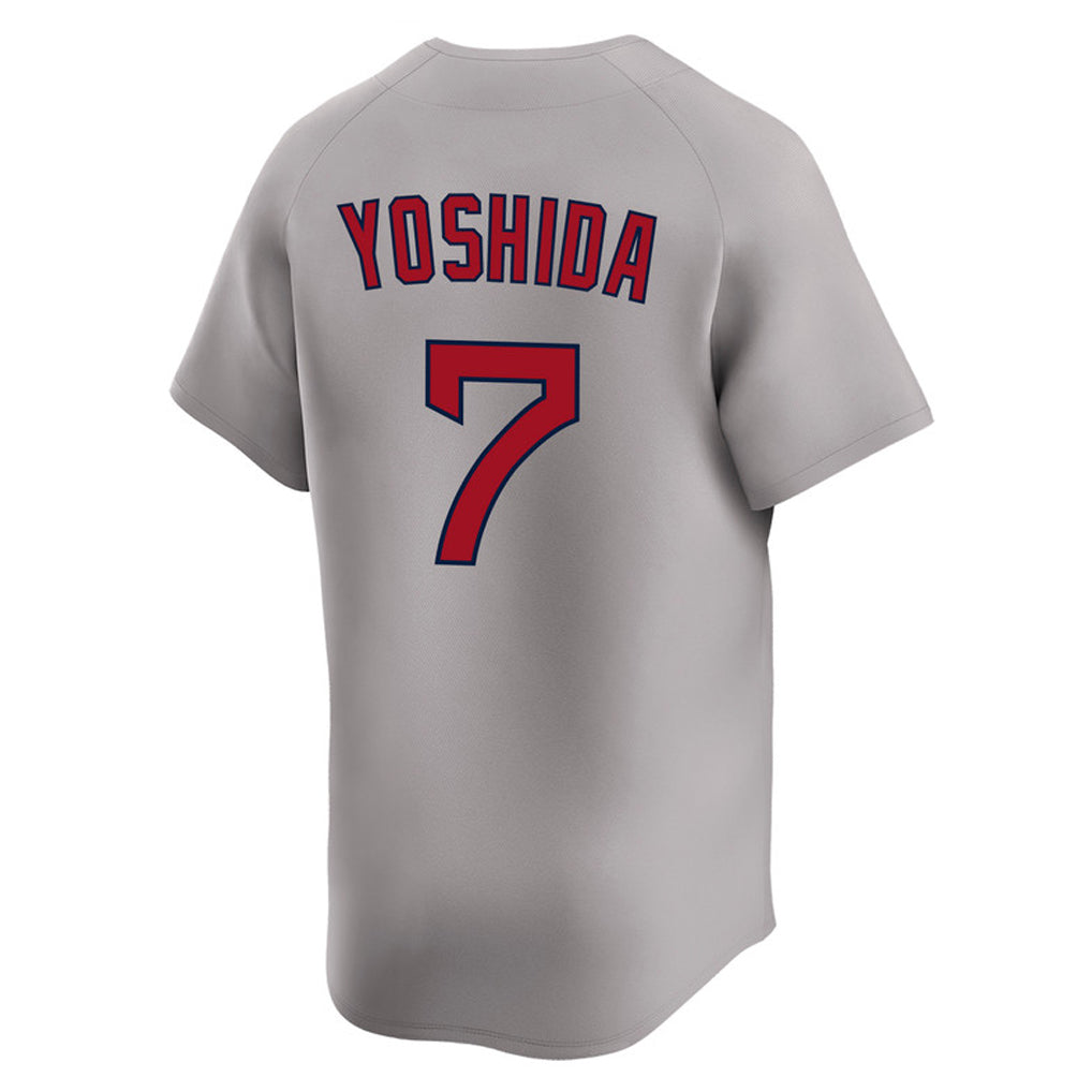 Arlishia B.Red Sox #7 Masataka Yoshida Player Gray Road Limited Home Game Stitched Jerseys