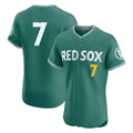 Arlishia B.Red Sox #7 Masataka Yoshida Player Green City Connect Limited Elite Home Game Stitched Jersey