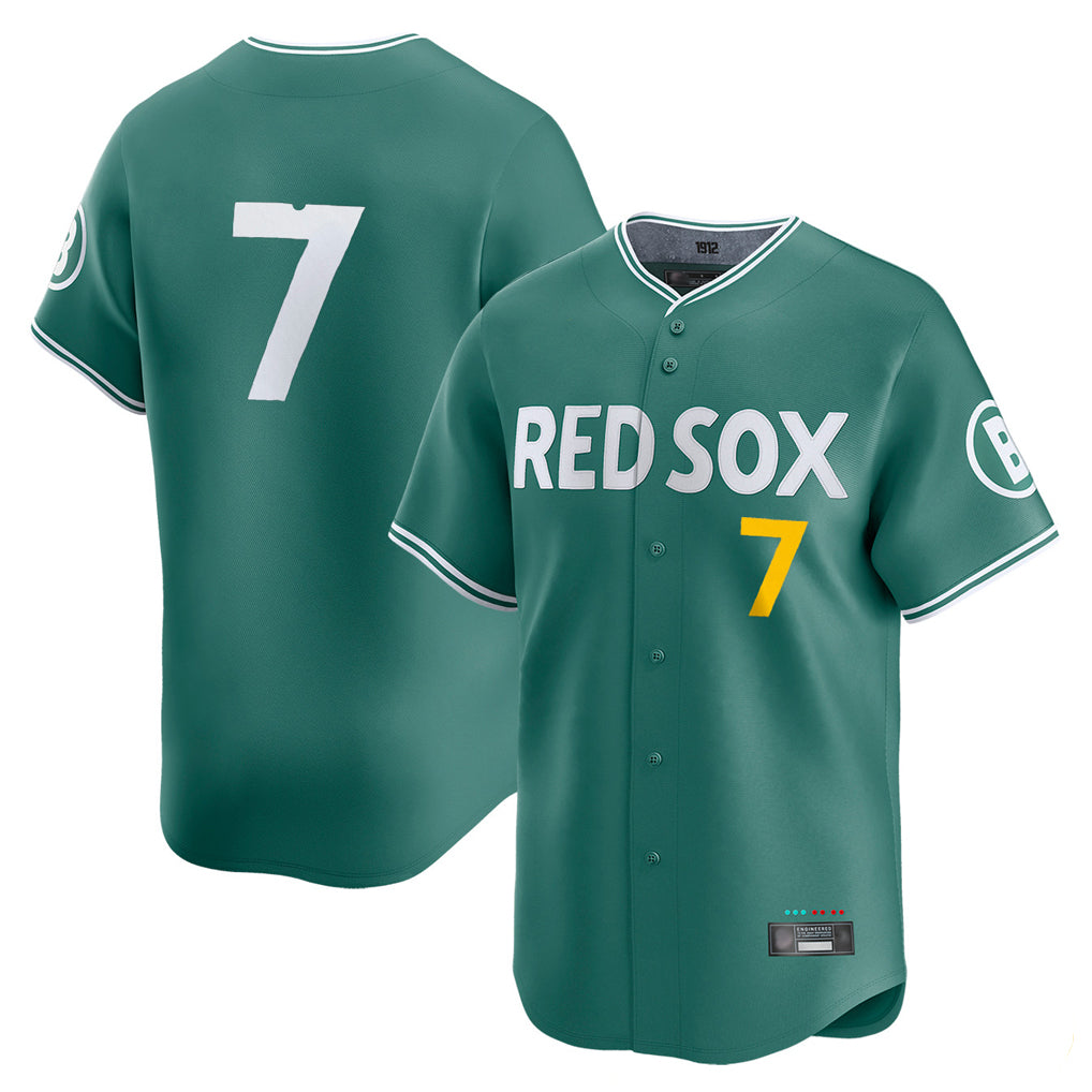 Arlishia B.Red Sox #7 Masataka Yoshida Player Green City Connect Limited Home Game Stitched Jersey