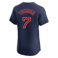 Arlishia B.Red Sox #7 Masataka Yoshida Player Navy Limited Elite Home Game Stitched Jerseys