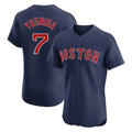 Arlishia B.Red Sox #7 Masataka Yoshida Player Navy Limited Elite Home Game Stitched Jersey