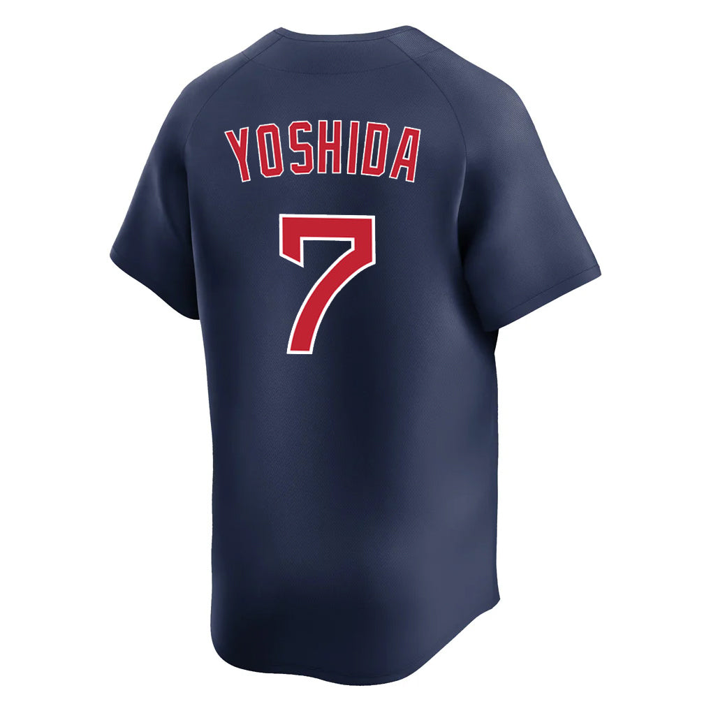 Arlishia B.Red Sox #7 Masataka Yoshida Player Navy Limited Home Game Stitched Jerseys