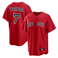 Arlishia B.Red Sox #7 Masataka Yoshida Player Red Home Game Stitched Jersey