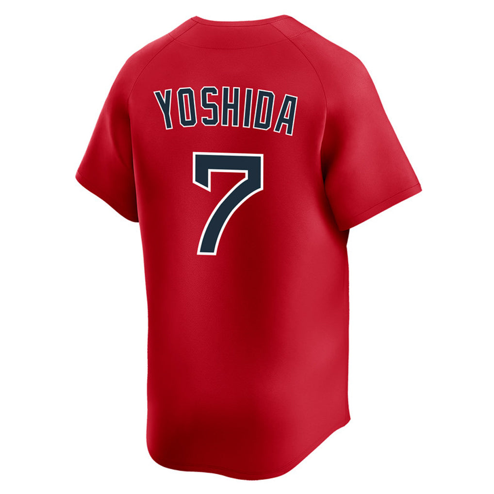 Arlishia B.Red Sox #7 Masataka Yoshida Player Red Limited Home Game Stitched Jerseys