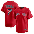 Arlishia B.Red Sox #7 Masataka Yoshida Player Red Limited Home Game Stitched Jersey