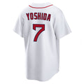 Arlishia B.Red Sox #7 Masataka Yoshida Player White Home Game Stitched Jerseys