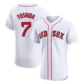 Arlishia B.Red Sox #7 Masataka Yoshida Player White Limited Elite Home Game Stitched Jersey