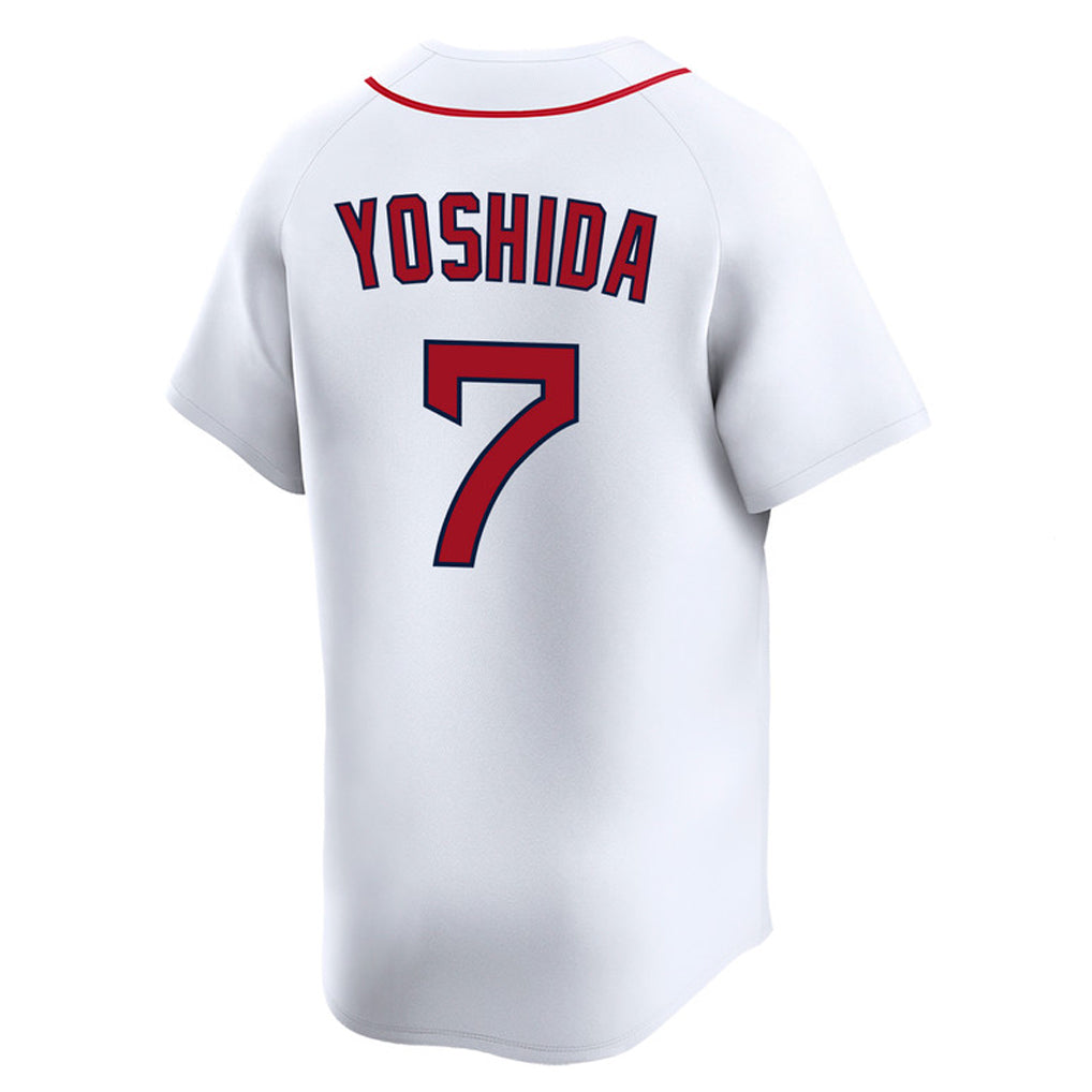 Arlishia B.Red Sox #7 Masataka Yoshida Player White Limited Home Game Stitched Jerseys