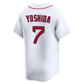 Arlishia B.Red Sox #7 Masataka Yoshida Player White Limited Home Game Stitched Jerseys