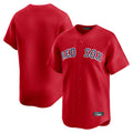 Arlishia B.Red Sox Blank Player Red Limited Home Game Stitched Jerseys