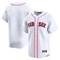 Arlishia B.Red Sox Blank Player White Limited Home Game Stitched Jerseys