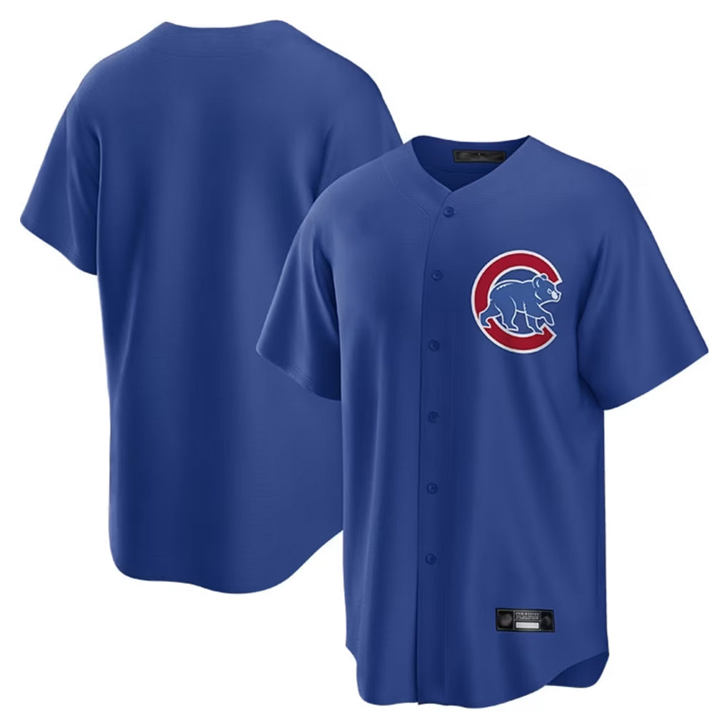 Arlishia C.Cubs Royal Home Game Blank Player Stitched Jerseys