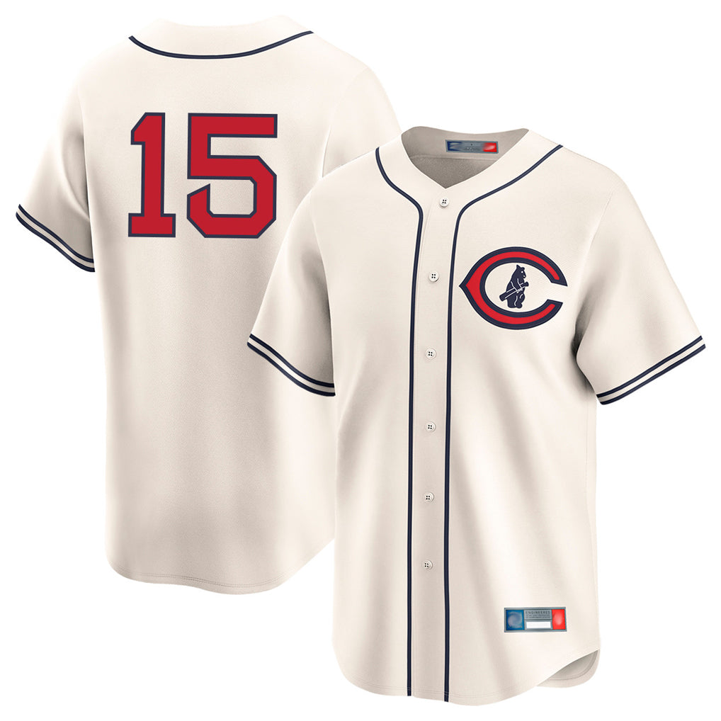 Arlishia C.Cubs #15 Carson Kelly Player Cream Field of Dreams Limited Home Game Stitched Jerseys