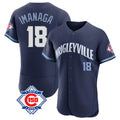 Arlishia C.Cubs #18 Shota Imanaga Player Navy City Connect 150th Anniversary Limited Elite Home Stitched Jerseys