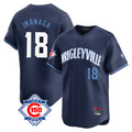 Arlishia C.Cubs #18 Shota Imanaga Player Navy City Connect 150th Anniversary Limited Home Stitched Jerseys