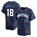 Arlishia C.Cubs #18 Shota Imanaga Player Navy City Connect Limited Home Stitched Jerseys