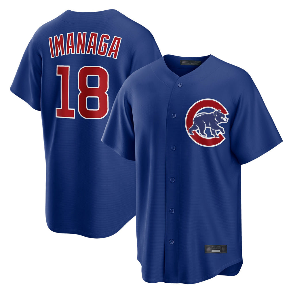 Arlishia C.Cubs #18 Shota Imanaga Player Royal Home Game Stitched Jerseys