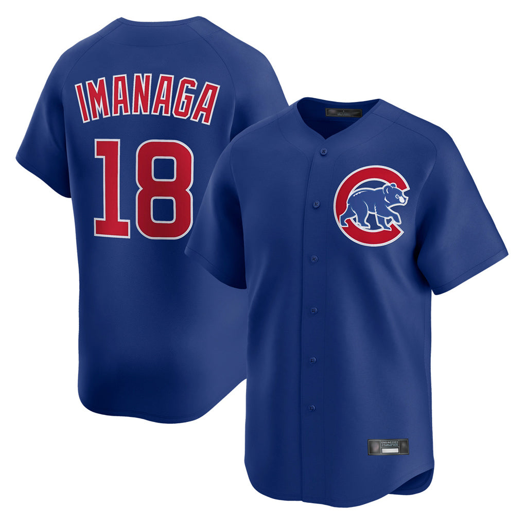 Arlishia C.Cubs #18 Shota Imanaga Player Royal Limited Home Stitched Jerseys