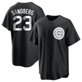 Arlishia C.Cubs #23 Ryne Sandberg Player Black Game Stitched Jerseys