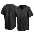 Arlishia C.Cubs #23 Ryne Sandberg Player Black T-shirt Home Game Stitched Jerseys