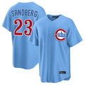Arlishia C.Cubs #23 Ryne Sandberg Player Light Blue Home Game Stitched Jerseys