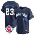 Arlishia C.Cubs #23 Ryne Sandberg Player Navy City Connect 150th Anniversary Limited Home Stitched Jerseys