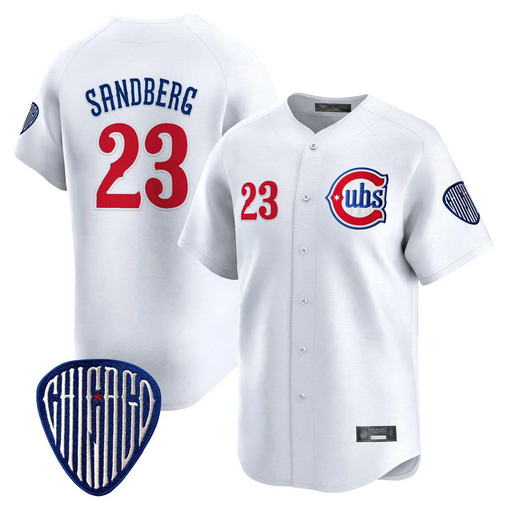 Arlishia C.Cubs #23 Ryne Sandberg Player White Vapor Premier Limited Home Stitched Jerseys