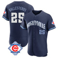 Arlishia C.Cubs #25 Mois¨¦s Ballesteros Player Navy City Connect 150th Anniversary Limited Elite Home Stitched Jerseys