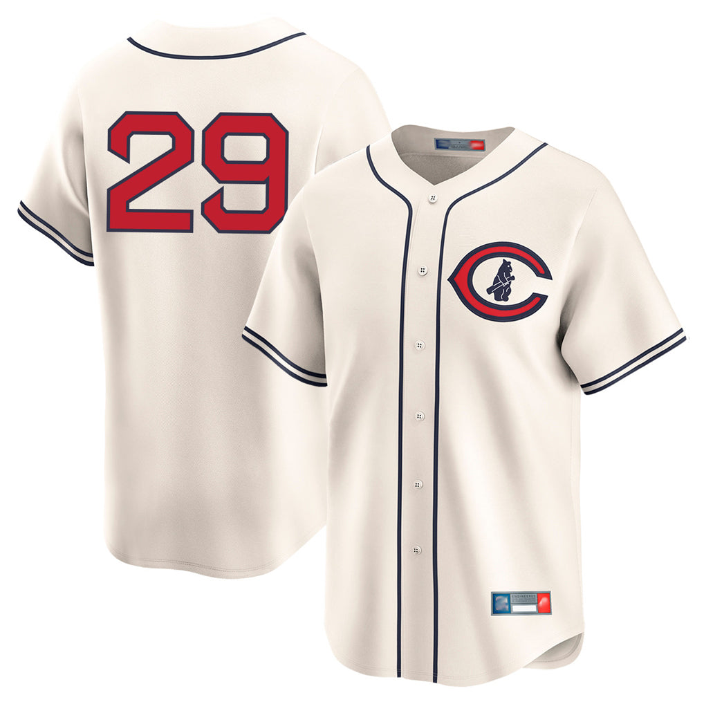 Arlishia C.Cubs #29 Michael Busch Player Cream Field of Dreams Limited Home Game Stitched Jerseys