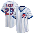Arlishia C.Cubs #29 Michael Busch Player White T-shirt Cooperstown Collection Limited Stitched Jerseys