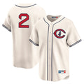 Arlishia C.Cubs #2 Nico Hoerner Player Cream Field of Dreams Limited Home Game Stitched Jerseys