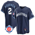 Arlishia C.Cubs #2 Nico Hoerner Player Navy 150th Anniversary City Connect Home Game Stitched Jerseys