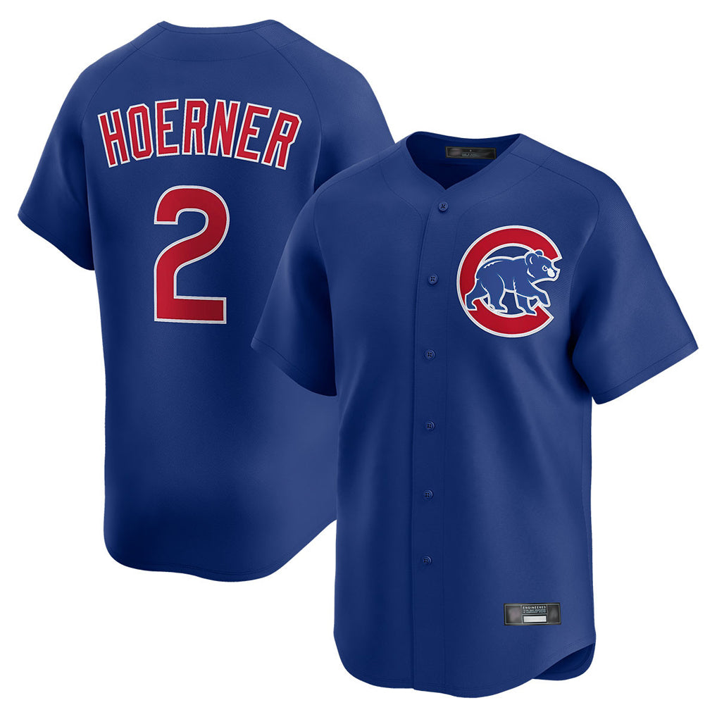 Arlishia C.Cubs #2 Nico Hoerner Player Royal Limited Home Stitched Jerseys