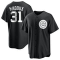 Arlishia C.Cubs #31 Greg Maddux Player Black Game Stitched Jerseys