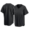 Arlishia C.Cubs #7 Dansby Swanson Player Black T-shirt Home Game Stitched Jerseys