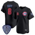 Arlishia C.Cubs #8 Ian Happ Player Black Vapor Premier Limited Home Stitched Jerseys