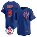 Arlishia C.Cubs #8 Ian Happ Player Royal 150th Anniversary Limited Home Stitched Jerseys