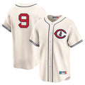 Arlishia C.Cubs #9 Miguel Amaya Player Cream Field of Dreams Limited Home Game Stitched Jerseys