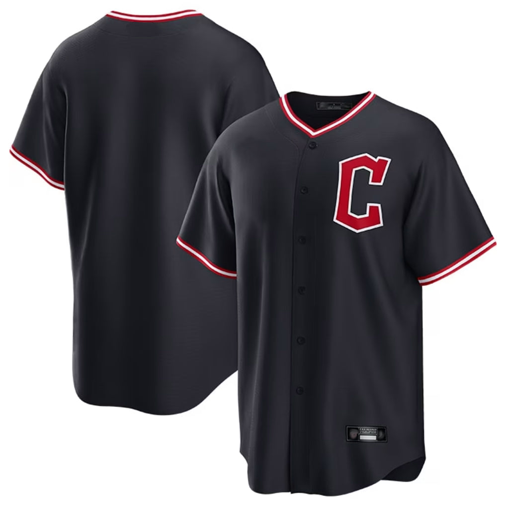Arlishia C.Guardians Navy Home Game Blank Player Stitched Jerseys