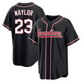 Arlishia C.Guardians #23 Bo Naylor Player Black Fashion Out Home Game Stitched Jerseys