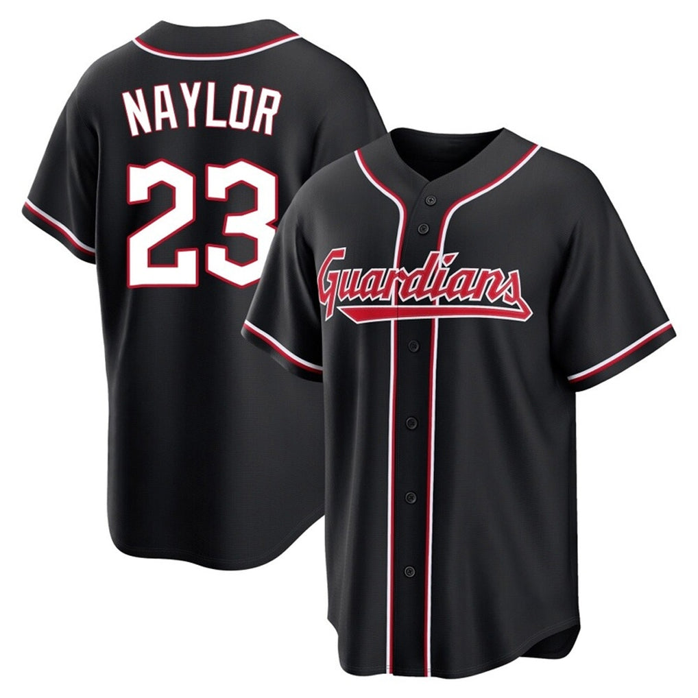 Arlishia C.Guardians #23 Bo Naylor Player Black Fashion Out Home Game Stitched Jerseys