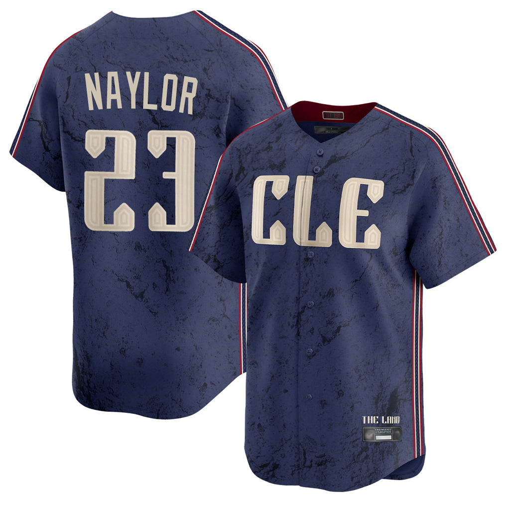 Arlishia C.Guardians #23 Bo Naylor Player Navy City Connect Limited Home Stitched Jerseys