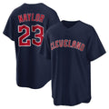 Arlishia C.Guardians #23 Bo Naylor Player Navy Game Home Stitched Jerseys