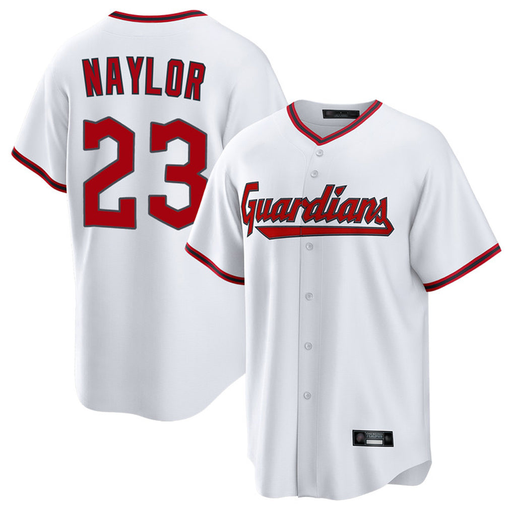 Arlishia C.Guardians #23 Bo Naylor Player White Game Home Stitched Jerseys