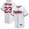 Arlishia C.Guardians #23 Bo Naylor Player White Game Home Stitched Jerseys